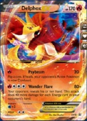 Delphox EX XY19 Black Star Promo