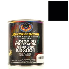 Gallon Black Custom DTS Foundation Surfacer Sealer Epoxy Primer House of Kolor