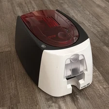 EVOLIS BADGY 200 ID CARD PRINTER NO AC ADAPTER