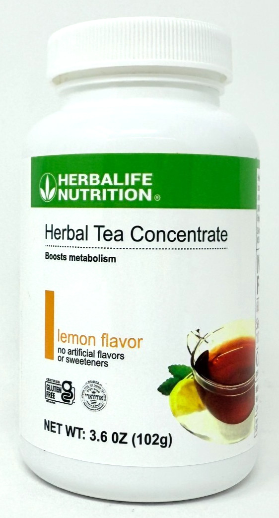 Lemon Flavor Herbal Tea Concentrate Boosts Metabolism 3.6 oz  EXP: 4/2027