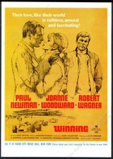 1969 Winning movie release Paul Newman Joanne Woodward vintage print ad