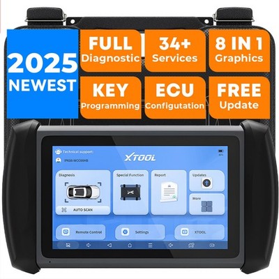 XTOOL IP616 V2.0 OBD2 Scanner Key Programming Diagnostic Tool Full System IMMO