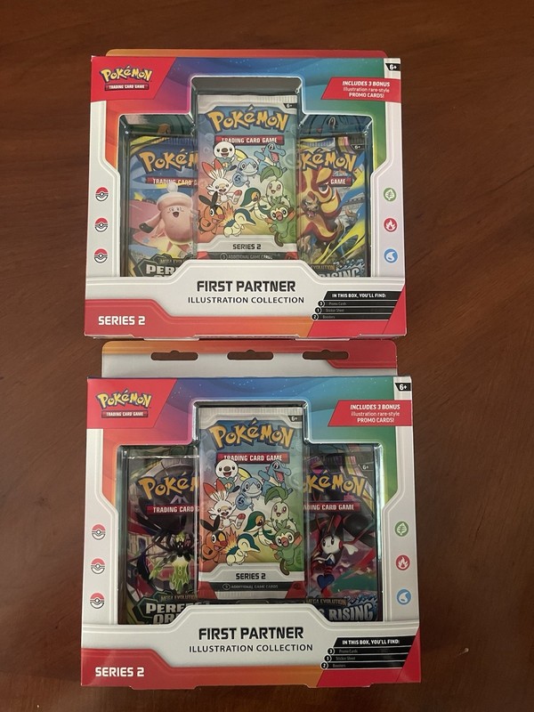 SEALED First Partner Illustration Collection Series 2 2 Boxes Promo