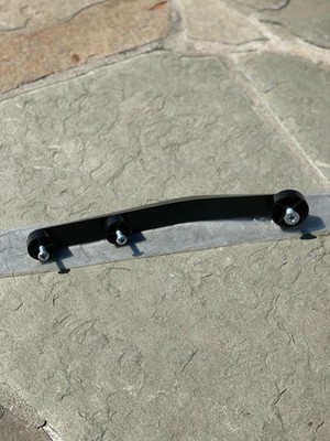 Eames Herman Miller Lounge Chair Back Bracket with Hardware and Spacers - OEM