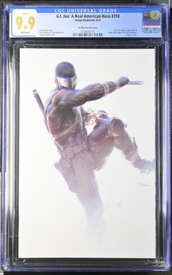 G.I. Joe: A Real American Hero #310 Da Silva Variant Cover CGC 9.9