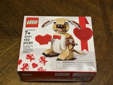 LEGO 40201 Valentine's Cupid Dog - New, Unopened, Sealed Set - Retired - 2016