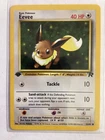 Pokemon EEVEE 55/82 1ST Edition TEAM ROCKET  NICE !!!