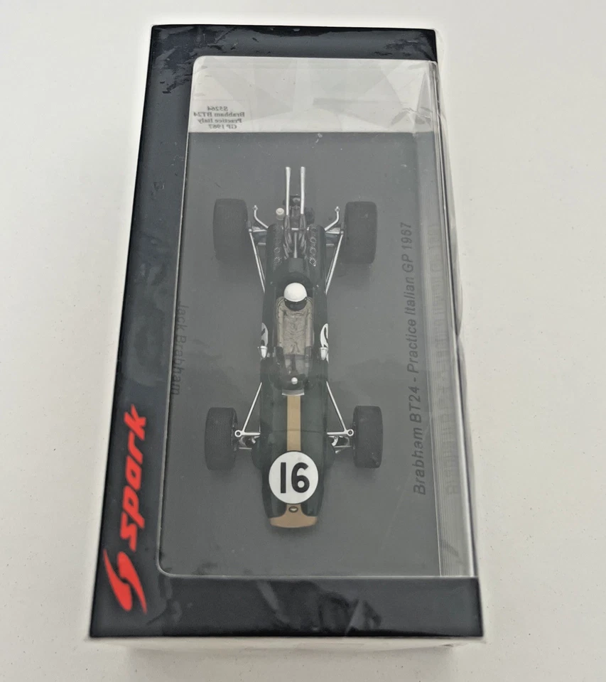 Spark Model Brabham Bt24 Practice Italian Gp 1967 Brabham 1/43 S5264 New F1 - Immagine 3 di 4
