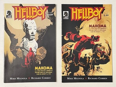 Dark Horse Comics HELLBOY MAKOMA COMPLETE SET # 1-2 Mike Mignola VF/NM 2006