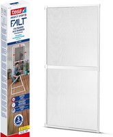 Tesa Insect Stop Fliegengitter Alu Falt TüR Weiß. 80 Cm X 220Cm Verstellbar