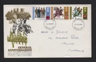 GB 1971 FDC ANNIVERSARIES (4th series) LONDON S.W. P/MARK