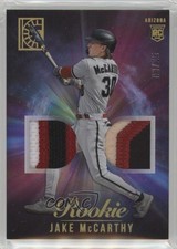 2022 Panini Capstone Rookie Dual Materials Holo Gold 3/25 Jake McCarthy 1t3