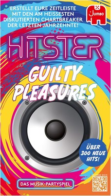 Hitster Jumbo Spiele Guilty Pleasures - EIN Party- und Kartenspiel Familienspiel