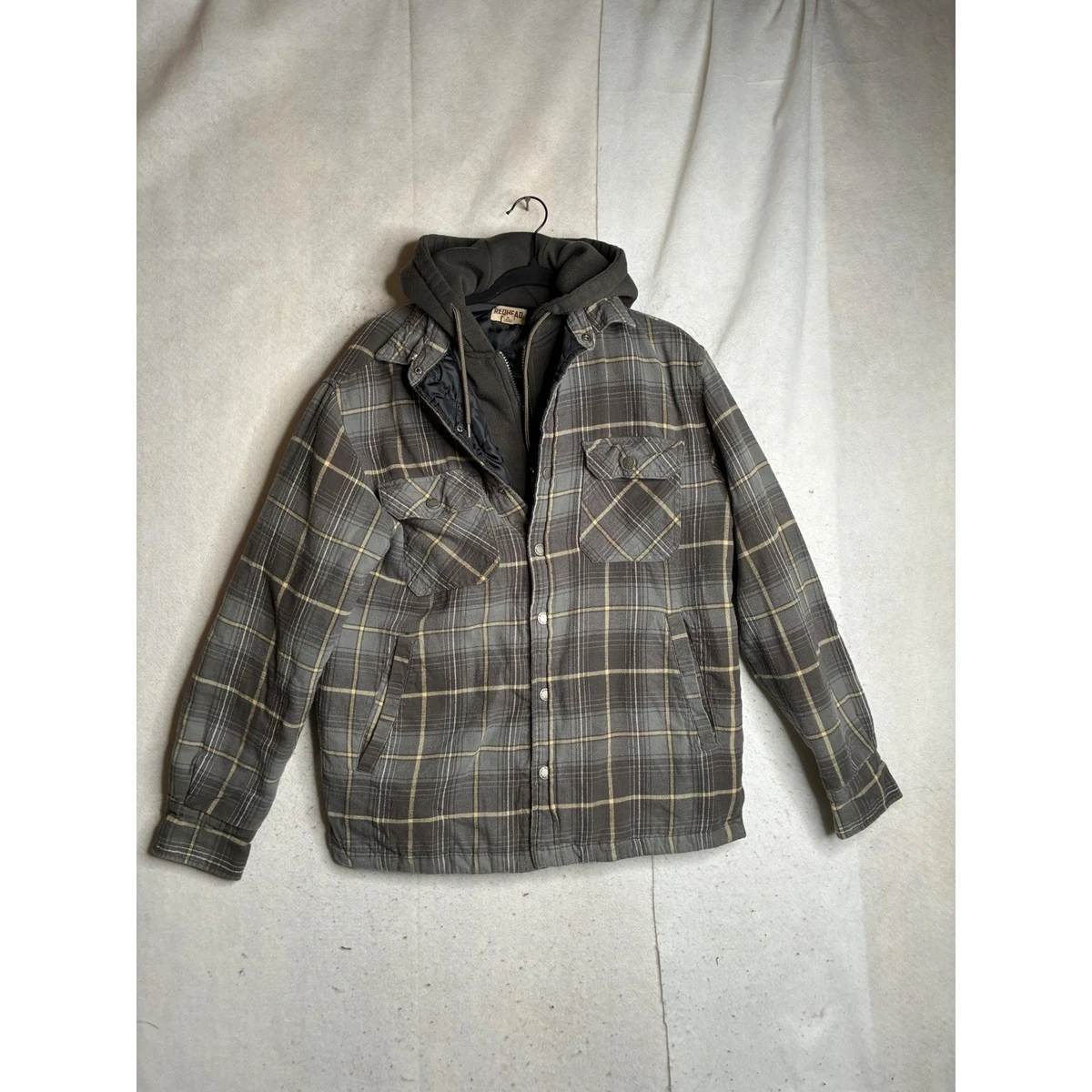 Hooded Flannel Shirt Indiana Men