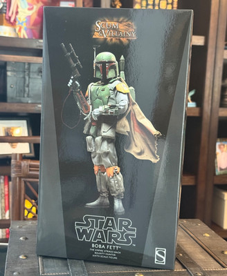 Sideshow Scum And Villainy Star Wars Boba Fett  1/6 Scale Figure