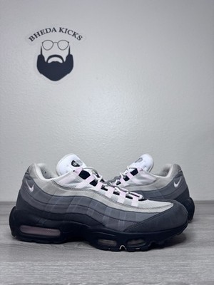 Size 14 - Nike Air Max 95 Gunsmoke Pink Foam Grey White Black Rare CJ0588-001
