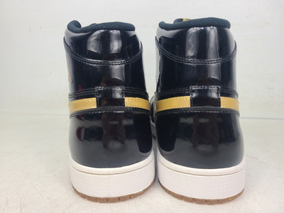 air jordan 1 black and gold resale