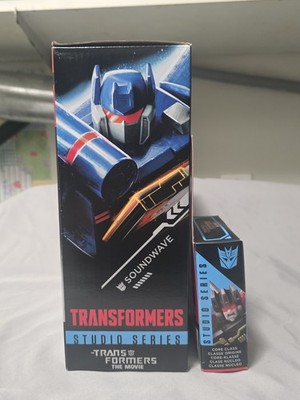 Transformers Studio Series Soundwave 86 + Frenzy (Red) Action