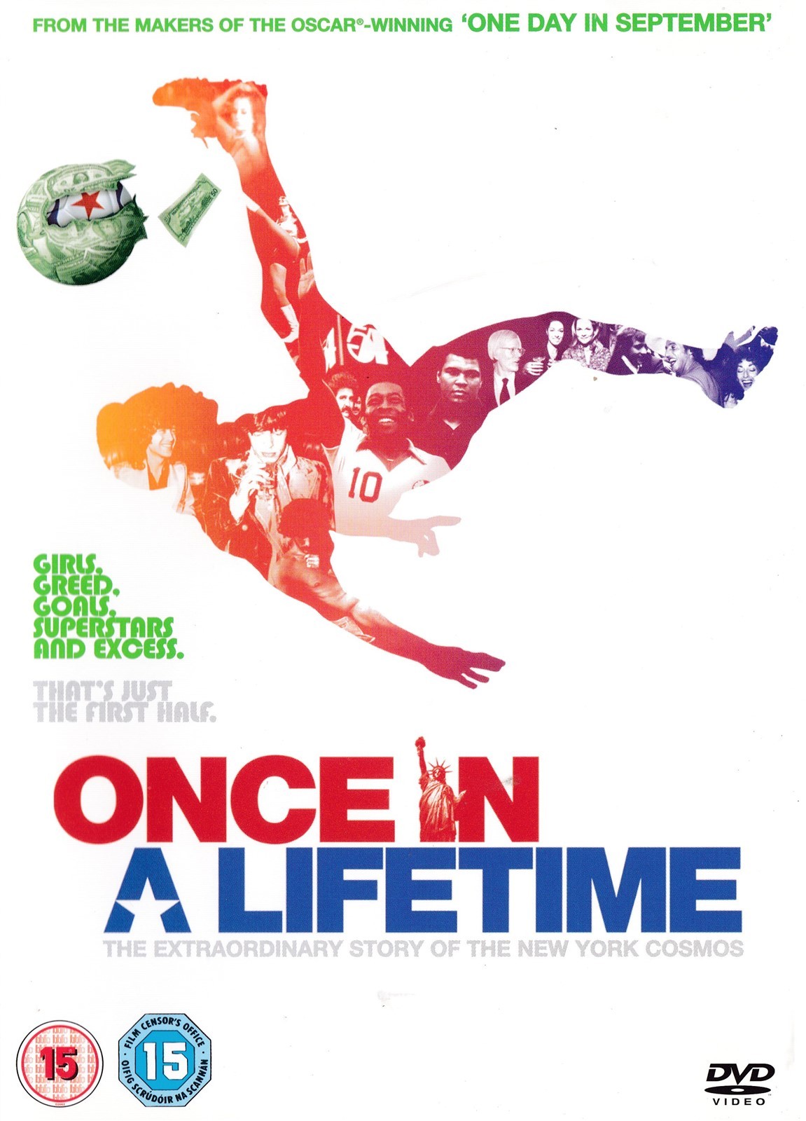 Once In A Lifetime New York Cosmos Documentary - NEW Region 2 DVD