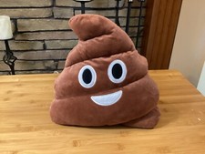 Emoji Poop Toy Pillow 12" Plush
