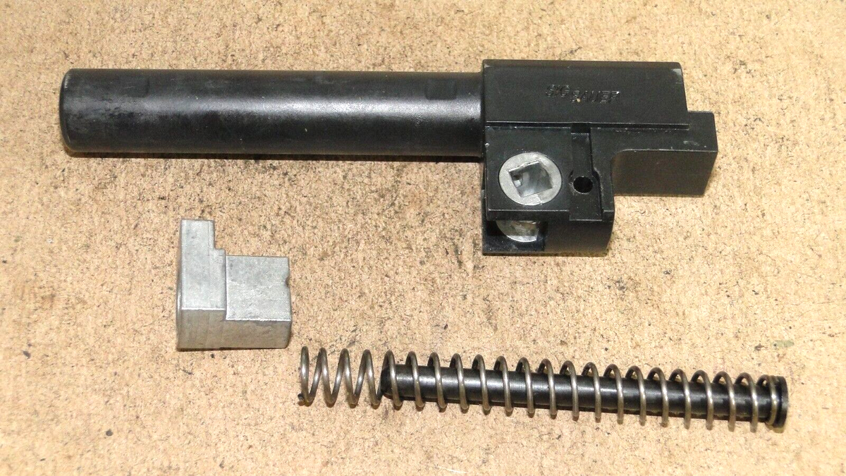 SIG SAUER MOSQUITO, BARREL, RECOIL SPRING, GUIDE ROD, BARREL BLOCK