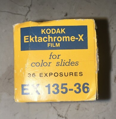 Kodak Kodachrome 64 EX135-36 Color Reversal Slide Film Expired Feb
