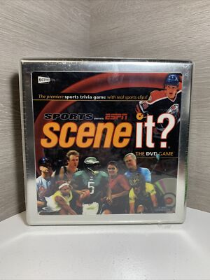ESPN Sports Scent It? The DVD Game Sports Trivia Challenge Collectible Tin -New 