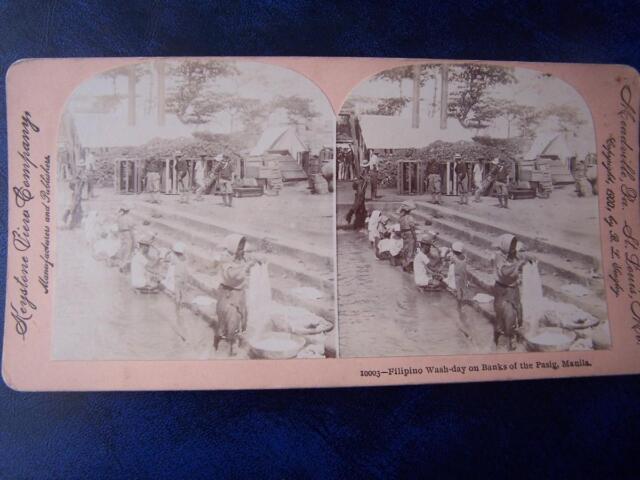 Stereo View Stereo Card - Pasig Philippines