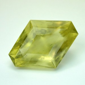 Huge Gem 179 Carat Exceptional Faceted Libyan Desert Glass Fine Kite Certificate Ebay