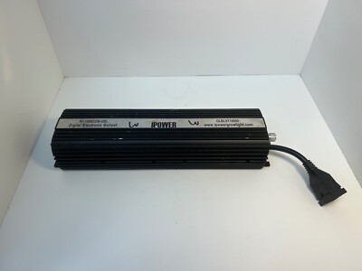 iPower 1000W Digital Dimmable Electronic Ballast for HPS MH Grow Light 