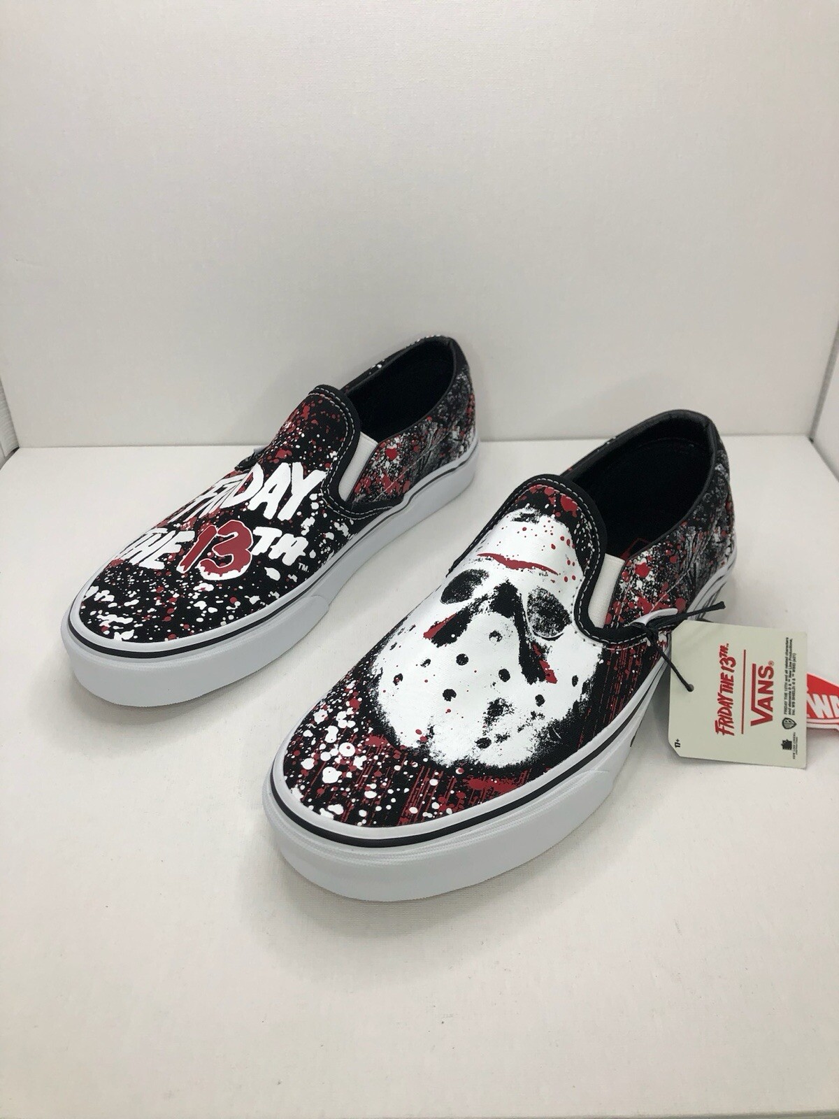 VANS x Friday The 13th Jason Voorhees Shoes Mens Size 10.5 New