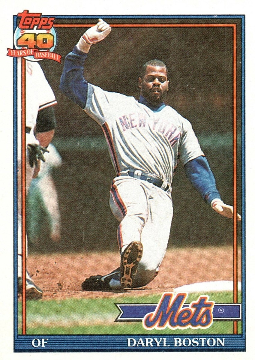 ゲームセンター・ゲームカード topps 40 years of baseball cards 1991 TOPPS 40 YEARS OF BASEBALL 1991 BASEBALL CARD 83 DARYL