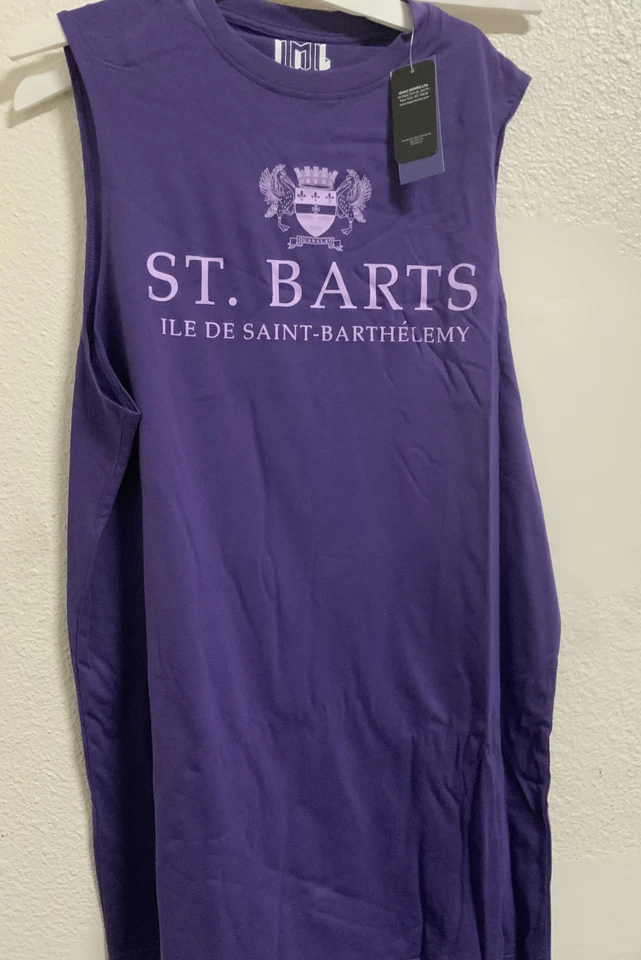 ⚡️IML St Barts Womens Sleeveless T-Shirt Dress Purple (Small) - Изображение 2 из 3