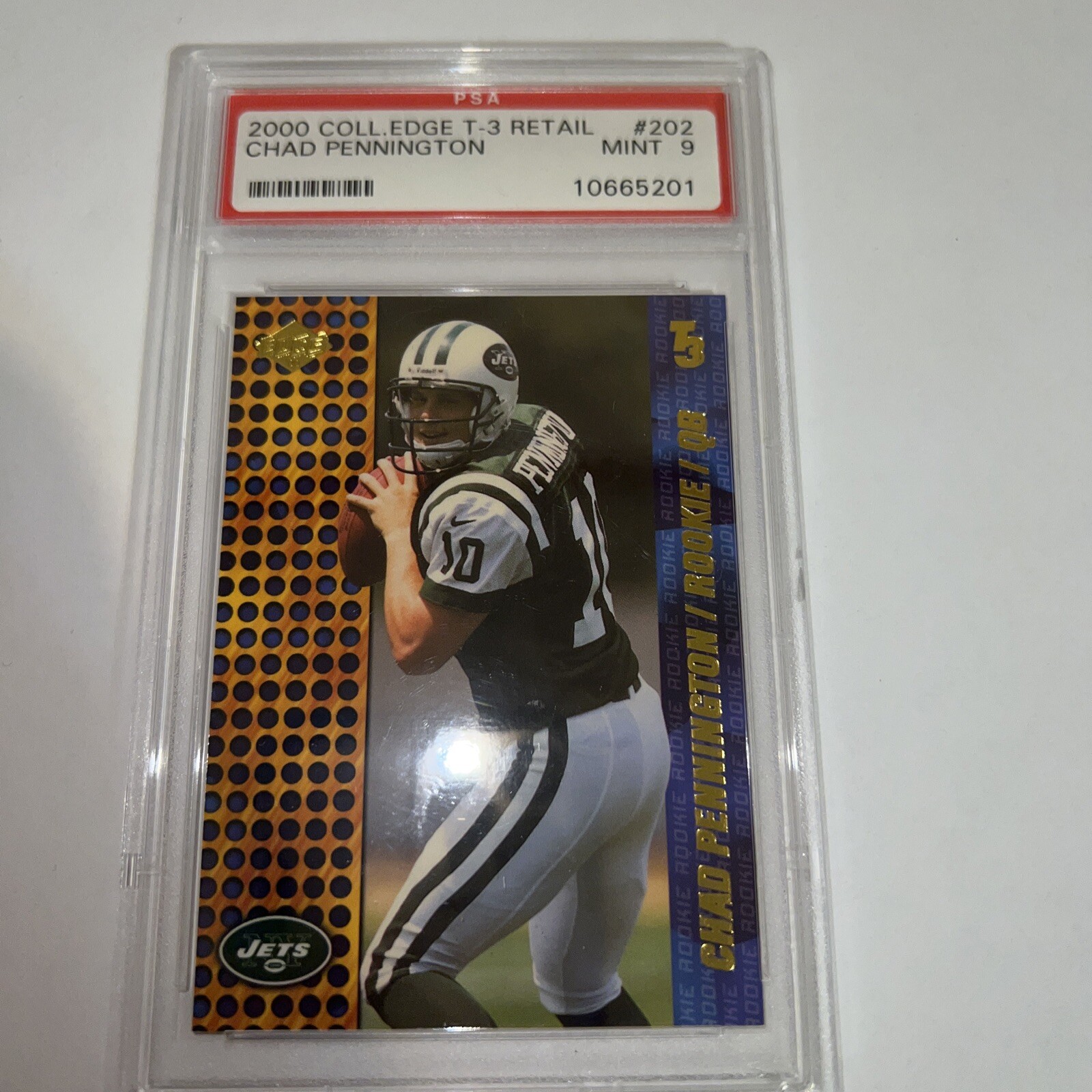 Chad Pennington Collector's Edge T3 #202 Retail