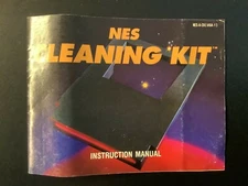 NES Cleaning Kit Yellow NES Nintendo Instruction Manual Only