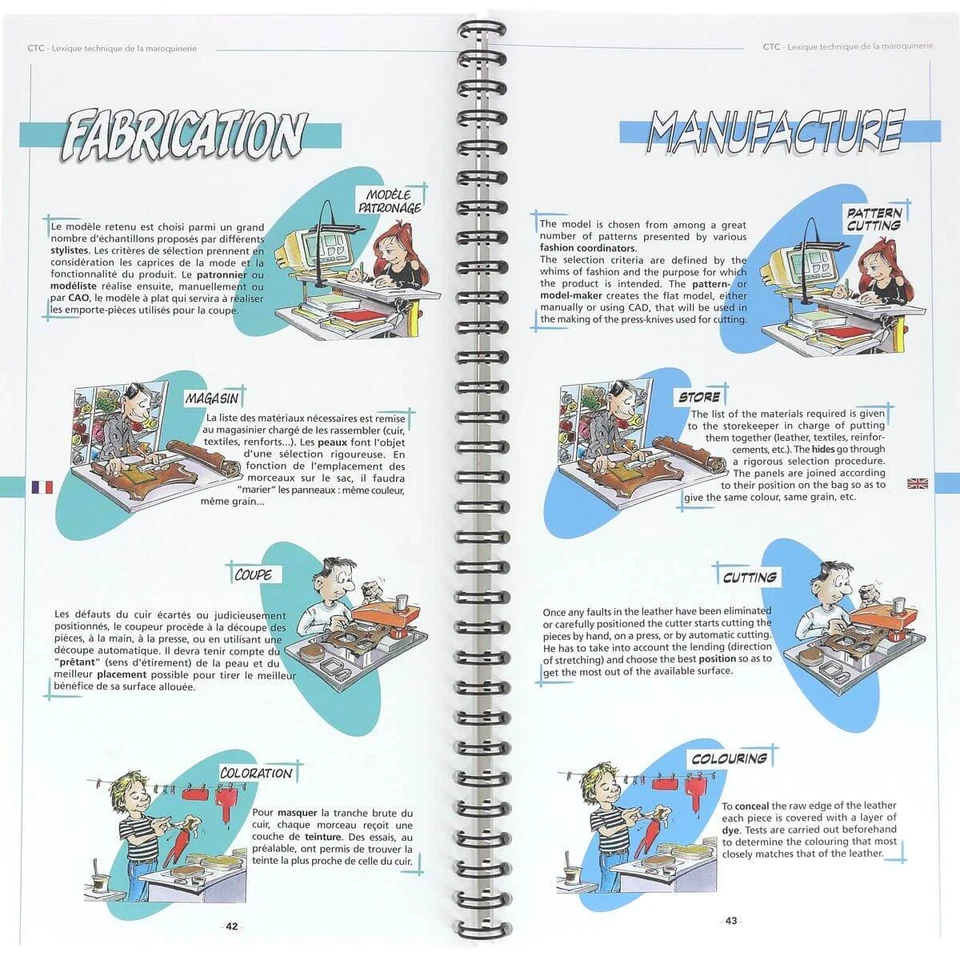 Livre Lexique Technique de la Maroquinerie - Photo 3/4