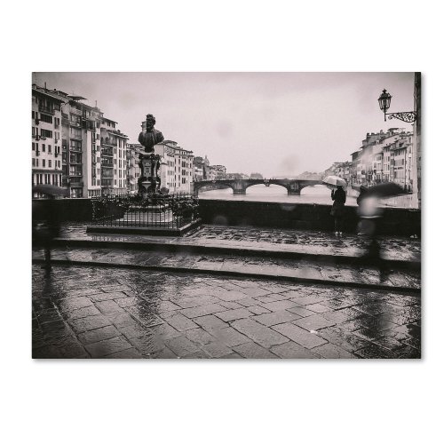 It's Raining Canvas Wall Art by Giuseppe Torre, 16 by 24-Inch