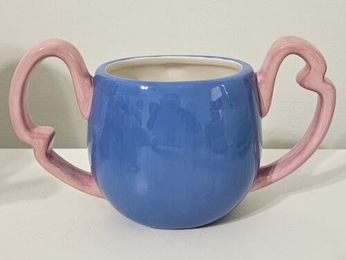 Disney Lilo & Stitch Mug 3D Stitch Head Double Handle Ceramic Coffee Cup 22 oz - Picture 2 of 4