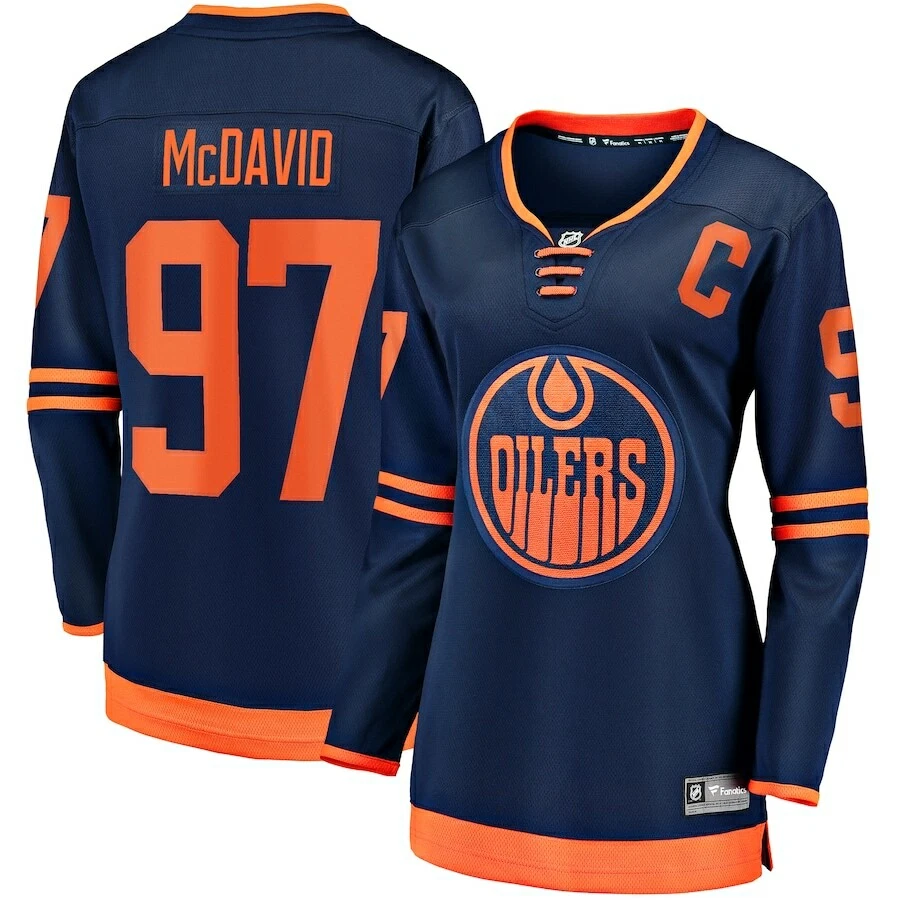 Fanatics Branded Women's Fanatics Branded Connor McDavid Orange