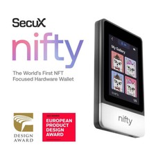 SecuX Nifty Crypto Wallet & NFT Hardware Wallet - Brand New Sealed