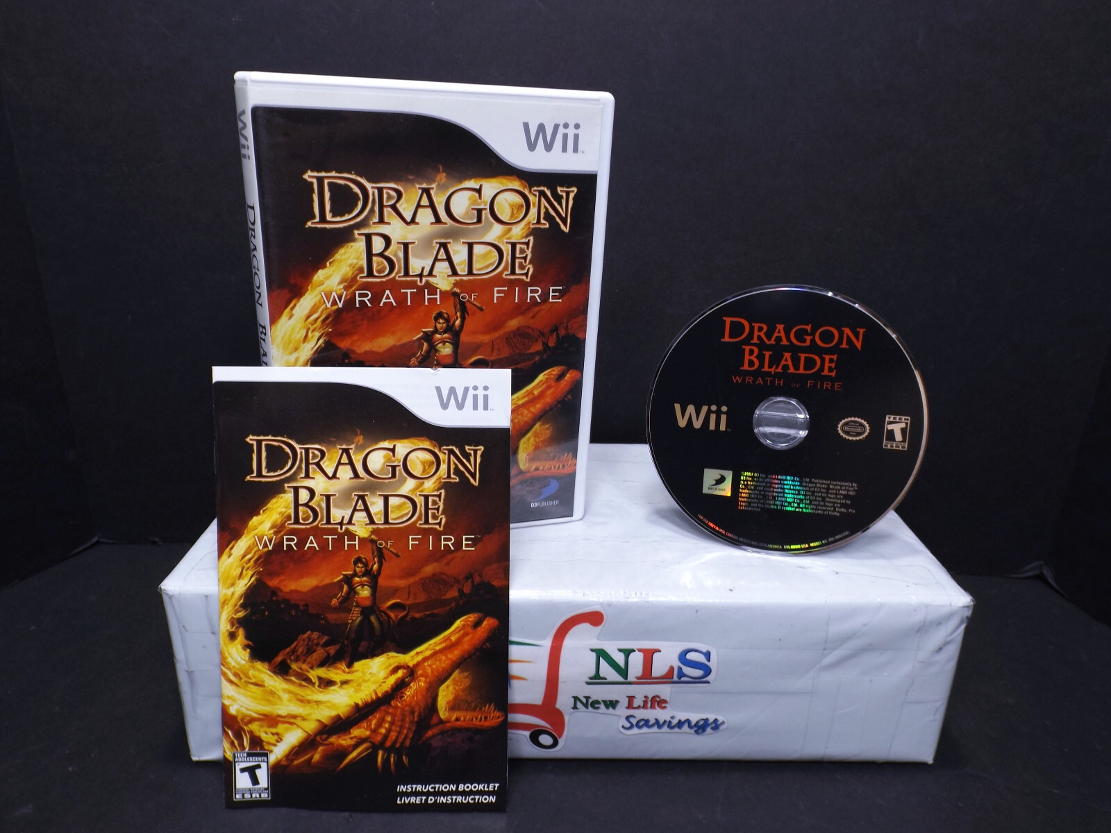 Wii Games Bundle: Dragon Blade Wrath of Fire, Call Of Duty 3