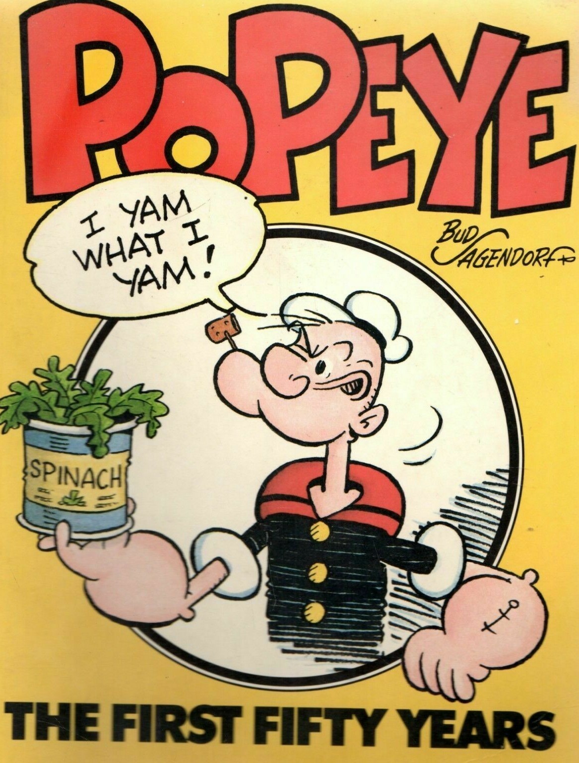 Popeye The First 50 Years SC by Bud Sagendorf Thimble Theatre Olive Oyl Brutus eBay