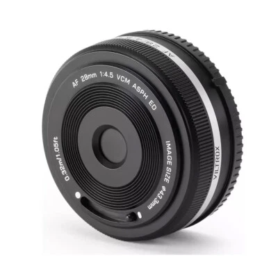 VILTROX Lens 28mm F4.5 Auto Focus Full Frame Sony A7R4 A7S A9 a1 A7c A7M3 A7SII - Image 1 of 4