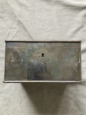 Antique Art Krupp Berndorf Silverplate Sugar Box