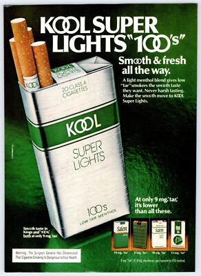 www.kool cigarettes.com cigarette kool Kool Blue True Menthol Box Cigarettes Kool ITG Brands, LLC