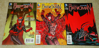 2014 DC Comics The New 52 Batwoman Ongoing Series #26, 27, & 28 vs. Wolf Spider