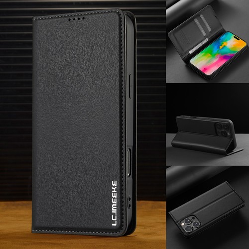 For iphone 16 15 Pro Max 14 13 12 11 XS/X Wallet Phone Case Magnetic Flip Cover - Picture 14 of 62