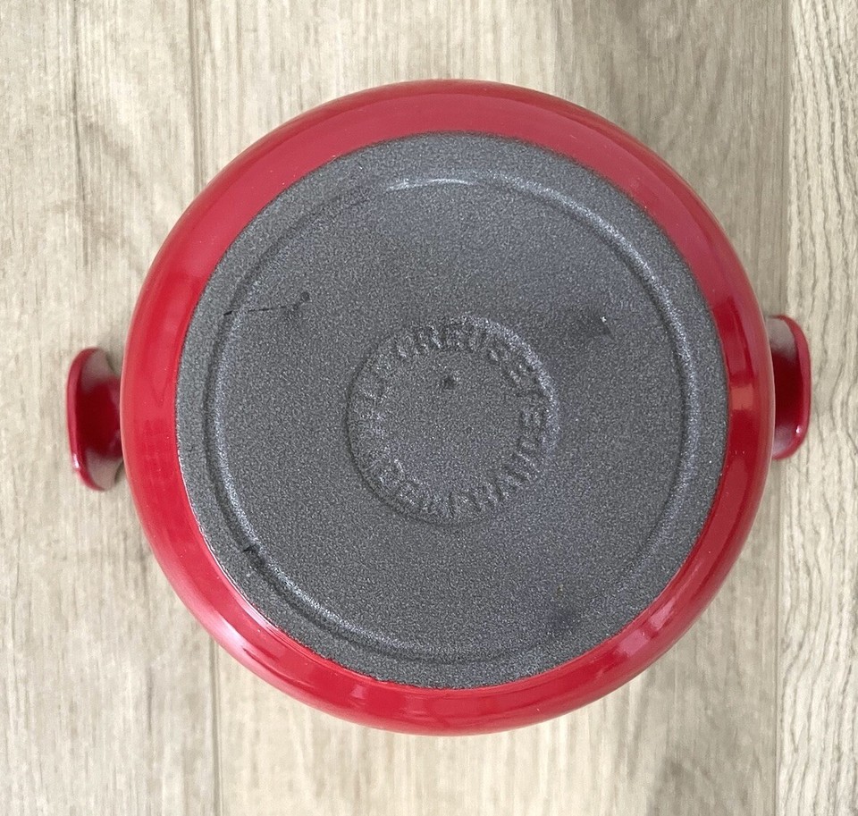 Cocotte Le Creuset vintage 29 cm – Enzo Mari – Fonte émaillée France
