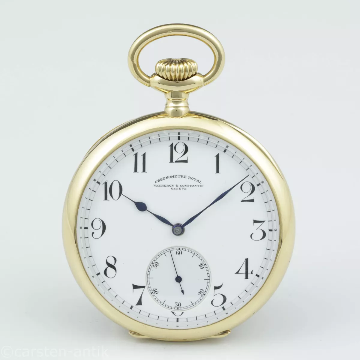 Vacheron constantin 18k gold pocket clearance watch