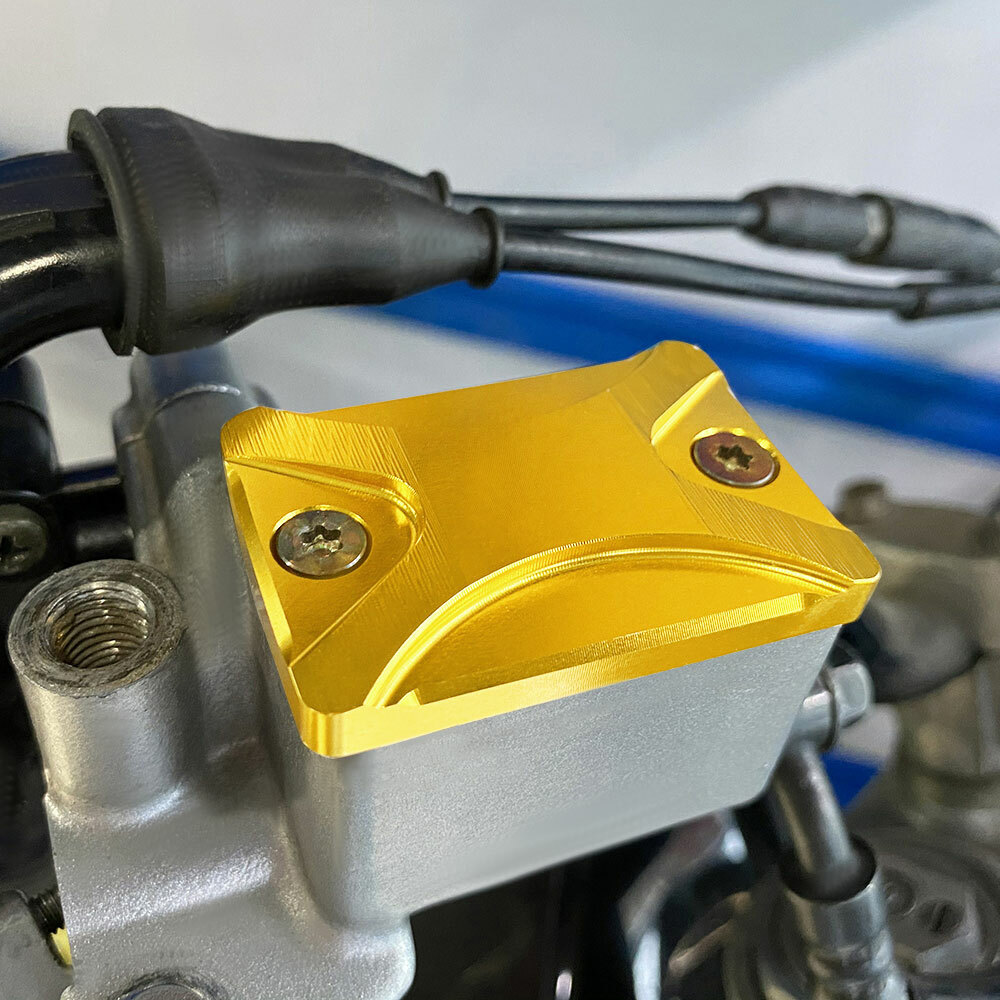 CNC Billet Brake Reservoir Cylinder Cover for Yamaha YFZ450 YFZ450R